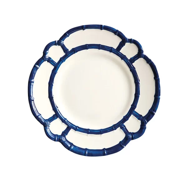 Bamboo Melamine Plates - Set of 4 - Image 3
